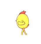 Weird Yellow Chicken（個別スタンプ：4）