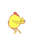 Weird Yellow Chicken（個別スタンプ：6）