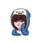 Mimi Penguin（個別スタンプ：5）