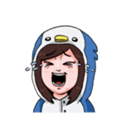 Mimi Penguin（個別スタンプ：14）