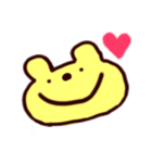 くうたん。クマとウサギの間の子（個別スタンプ：16）