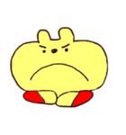 くうたん。クマとウサギの間の子（個別スタンプ：36）