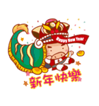 Kuaiche＆Happiness will be with you.（個別スタンプ：8）