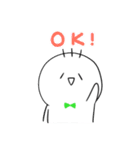 ちいさな白いともだち（個別スタンプ：5）