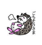ハリネズミのハリ吉（個別スタンプ：6）