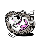 ハリネズミのハリ吉（個別スタンプ：8）