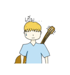 I and My Guitar（個別スタンプ：7）