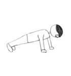 手描きのヒトくん（個別スタンプ：29）