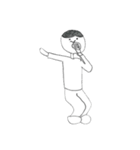 手描きのヒトくん（個別スタンプ：38）