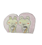 ケロロとケロタンのラブな毎日（個別スタンプ：15）