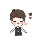 W bowl (Character ver.)（個別スタンプ：9）