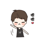 W bowl (Character ver.)（個別スタンプ：10）