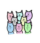 ねこのゆるいスタンプ（個別スタンプ：37）