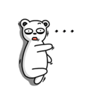 Black and white bear-1（個別スタンプ：11）