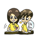 Head hot students（個別スタンプ：13）