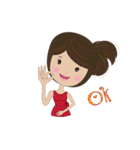 Sweet Yaai jaa2 Eng（個別スタンプ：8）