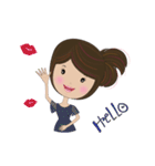 Sweet Yaai jaa2 Eng（個別スタンプ：12）