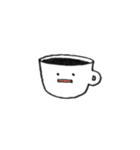 ゆかいなコーヒーさん（個別スタンプ：1）