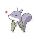 Two squirrels 2（個別スタンプ：32）
