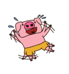 Pig cha-cha hurt（個別スタンプ：5）