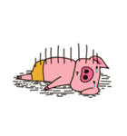 Pig cha-cha hurt（個別スタンプ：6）
