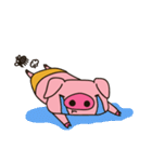Pig cha-cha hurt（個別スタンプ：7）