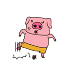 Pig cha-cha hurt（個別スタンプ：9）