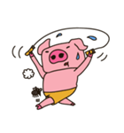 Pig cha-cha hurt（個別スタンプ：10）