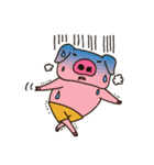 Pig cha-cha hurt（個別スタンプ：11）