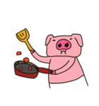 Pig cha-cha hurt（個別スタンプ：18）