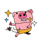 Pig cha-cha hurt（個別スタンプ：27）