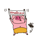Pig cha-cha hurt（個別スタンプ：34）