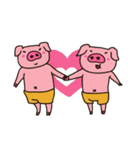 Pig cha-cha hurt（個別スタンプ：36）