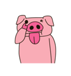 Pig cha-cha hurt（個別スタンプ：38）
