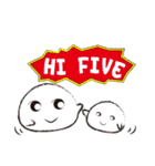 Cute~Rice cake friend（個別スタンプ：5）