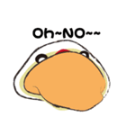 Cute~Rice cake friend（個別スタンプ：22）