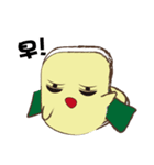 Cute~Rice cake friend（個別スタンプ：27）