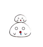 Cute~Rice cake friend（個別スタンプ：28）