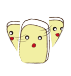 Cute~Rice cake friend（個別スタンプ：35）