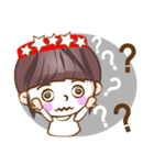 y star girl（個別スタンプ：34）