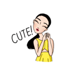 Sophisticated Classy With Attitude Girl（個別スタンプ：10）
