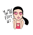 Sophisticated Classy With Attitude Girl（個別スタンプ：38）