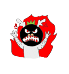 Butter Monster And Friends（個別スタンプ：4）