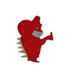 Butter Monster And Friends（個別スタンプ：40）