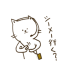 ねこAD 新人（個別スタンプ：7）