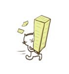 ねこAD 新人（個別スタンプ：32）