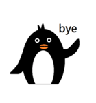 Black hemp penguin（個別スタンプ：1）