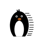 Black hemp penguin（個別スタンプ：8）