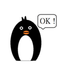 Black hemp penguin（個別スタンプ：10）