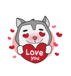 Siberian Husky's Lover（個別スタンプ：5）